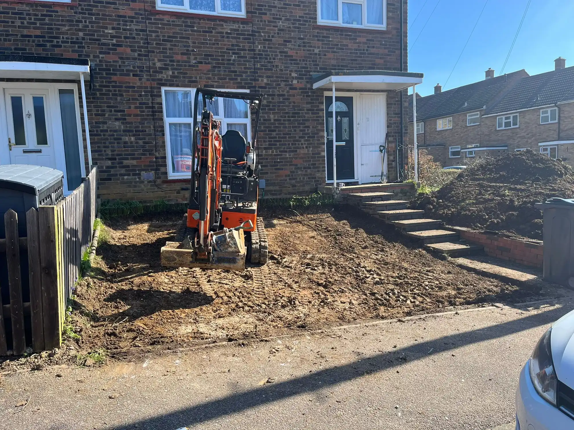 groundworks digger